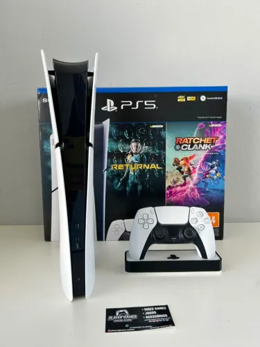 Playstation 5 Memória 1TB Completo (Aceito Cartão)