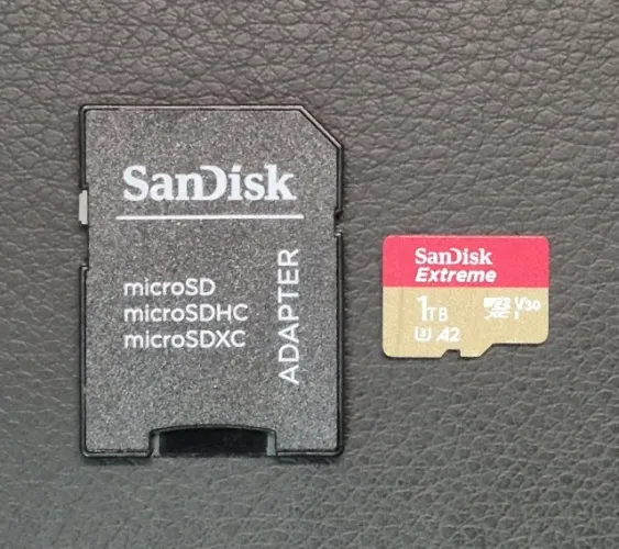 Cartão de Memória SanDisk Extreme 1TB microSDXC U3 V30 A2 Original