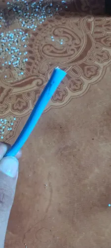 Vendo 14 metros de cabo 10mm azul, marca Sil