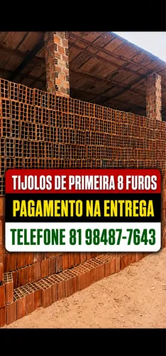 Tijolo tijolos. DIRETAMENTE DE FÁBRICA - PAGAMENTO NA ENTREGA!