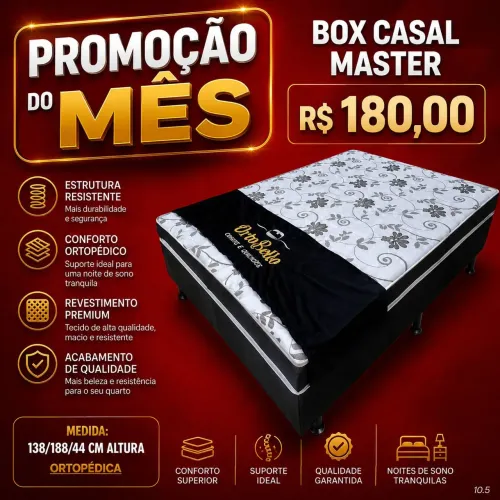 Cama Box Casal
