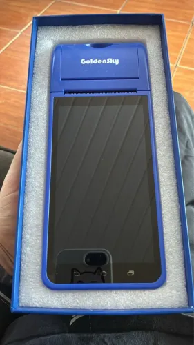 Terminal Móvel PDA GoldenSky 4G/WiFi - Android 8.1 + Impressora Térmica Integrada