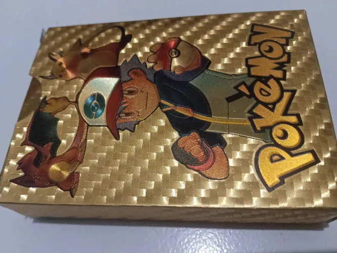 Pokémon cartas douradas