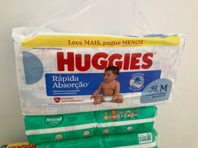 Fralda Huggies M
