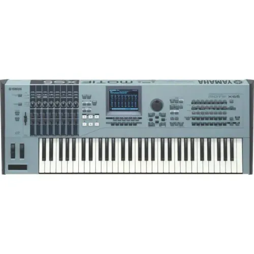 Teclado Sintetizador Yamaha MOTIF XS6 com 61 Teclas Workstation Seminovo