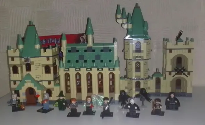 Harry Potter Castelo Hogwarts minifiguras