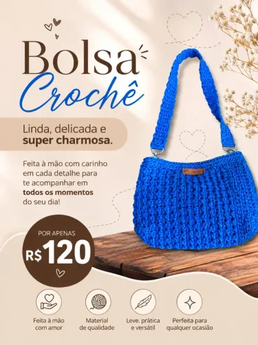 BOLSAS DE CROCHÊ 