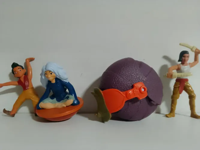 Personagens do desenho Raya e o último dragão 