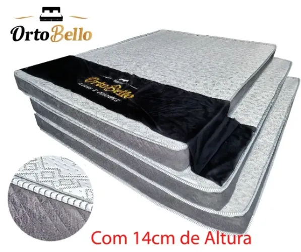 Colchão casal D33 ortobelo