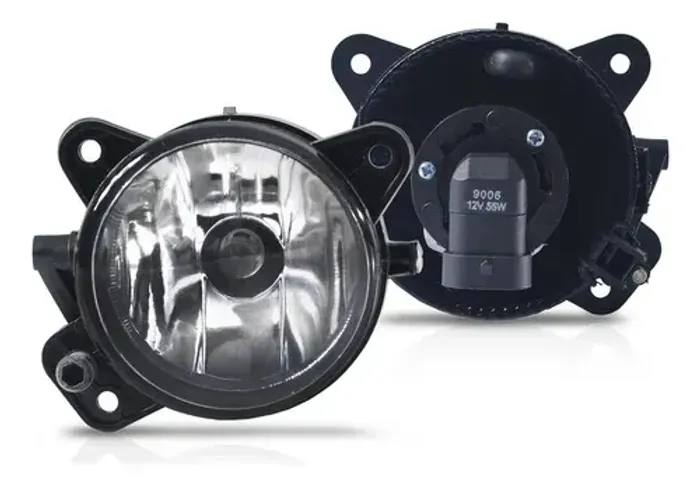 Kit farol de milha Gol G5 Voyage Saveiro (vidro)C/lâmpadas