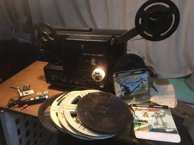Projetor Cinema Super 8 Japonês Chinon Sound 7500 Coleção