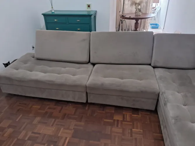 Jogo de sofás em L