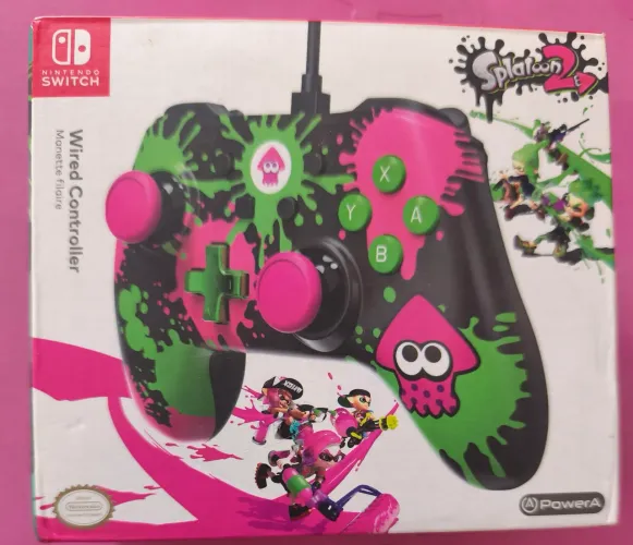 Controle PowerA com fio Nintendo Switch 
