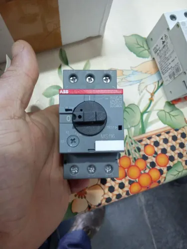 disjuntor-motor da ABB, modelo MS116