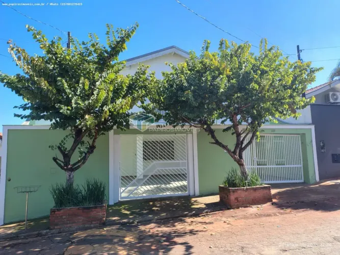 Casa para Venda em Tatuí, Jardim Ternura, 6 dormitórios, 3 banheiros, 5 vagas