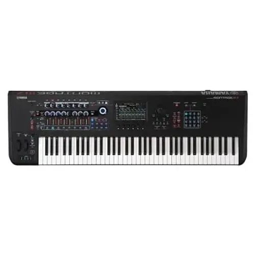 Teclado sintetizador Yamaha Montage M7 na caixa nota fiscal e fábrica NORD FAMTOM