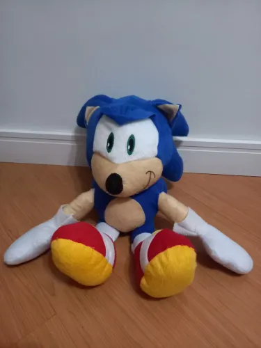 Pelúcia boneco Sonic