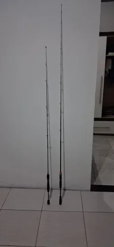 vara de pesca telescópica com molinete
