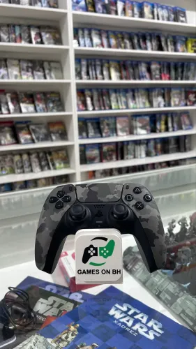 Controle Dual Sense Camuflado semi novo