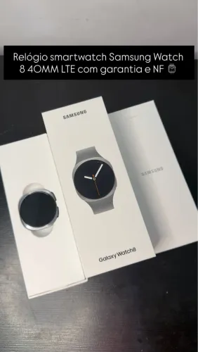 RELÓGIO SAMSUNG WATCH 8 40MM NOVO ZERO PROMOÇÃO