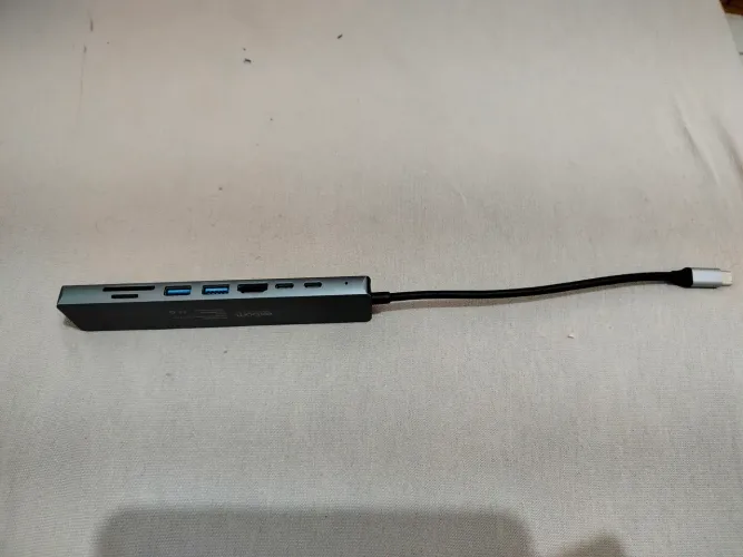 Hub Adaptador 8x1 Usb Hdmi type C 