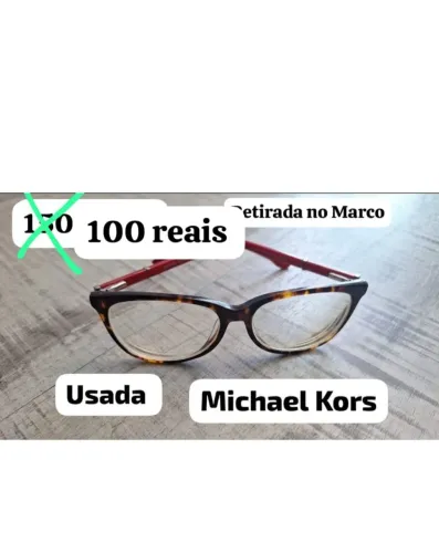 Armação óculos Michael Kors, comprado fora do Brasil