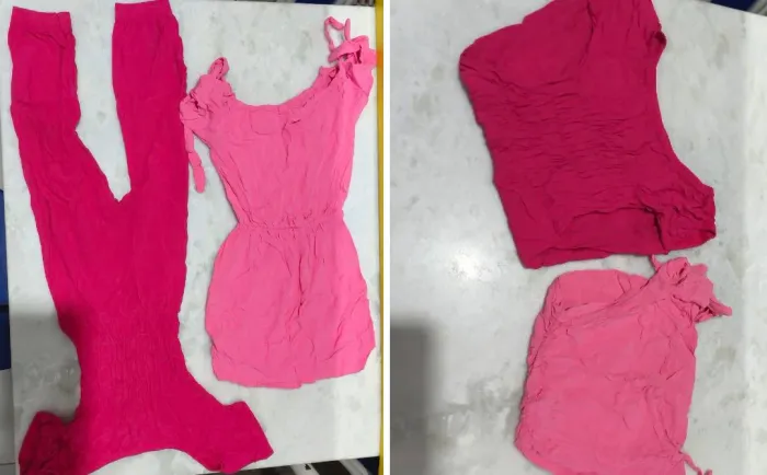 Combinadinho Infantil ? Macacão Calça + Macaquinho Saia