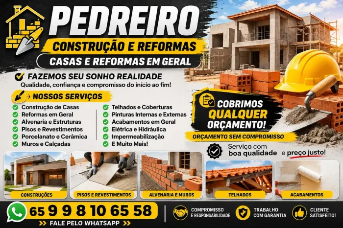 Construções e reformas