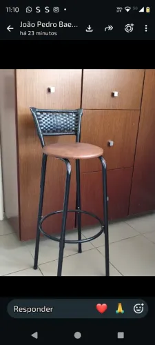 Banquetas altas - Novas ( par)