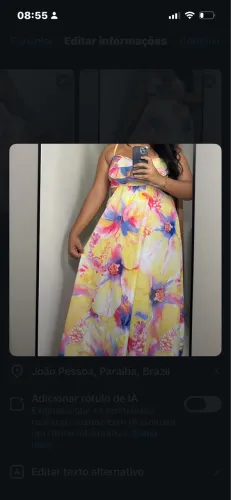 Vestido TAM único 