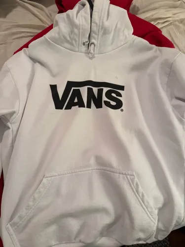 casaco vans branco original pouquíssimo usado