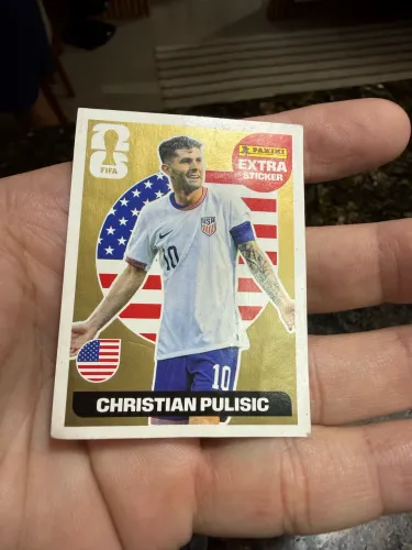Figurinha copa 2026 Legend Gold Christian Pulisic