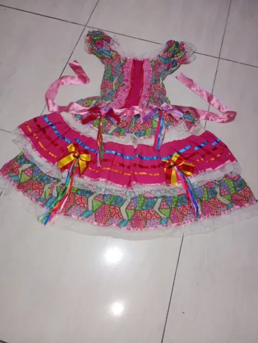 Vestido junino Infantil
