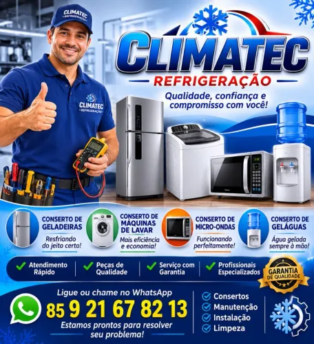 Consertos geladeiras máquinas de lavar geláguas de microondas