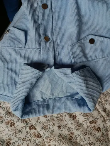 Jaqueta Azul Bebê Feminina 