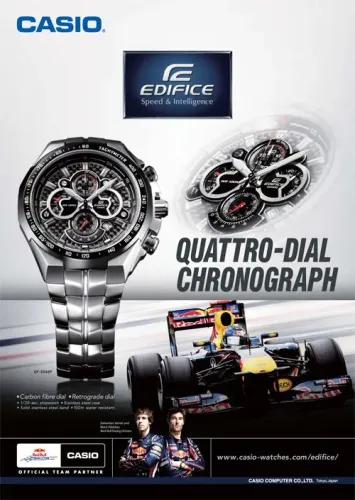 Relogio casio edifice ef 554