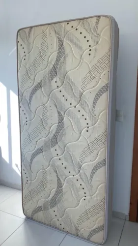 Cama Box Solteiro Gazin + Colchão Los Angeles | Apenas 3 meses de uso