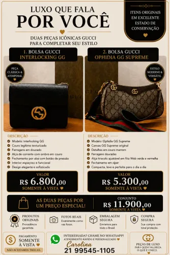 Bolsa de LUXO - GUCCI