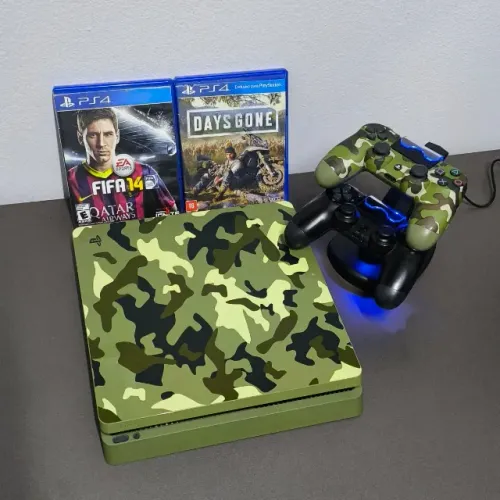 PS4 Slim 1TB - Edição especial Call Of Duty
