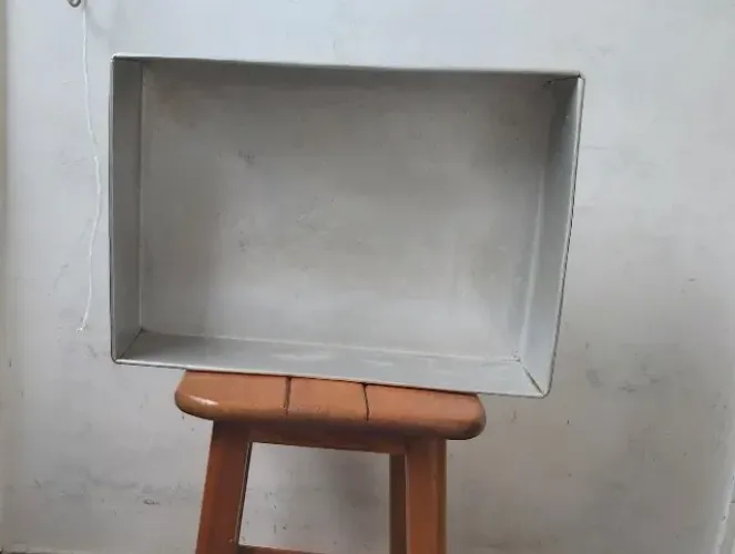 Assadeira em alumínio grande