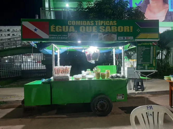 Carrinho de ambulante 