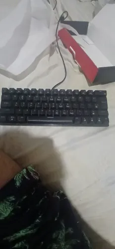 Teclado gamer mecânico