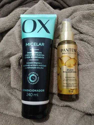 Condicionador OX E ÓLEO PANTENE os 2 por 50