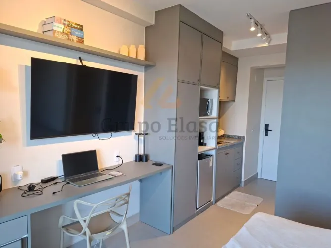 Studio mobiliado para Venda - conforto e praticidade em Santo Amaro - SP.
