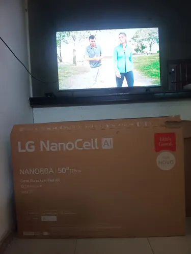 Tv 50 polegadas LG manocell smart 4k