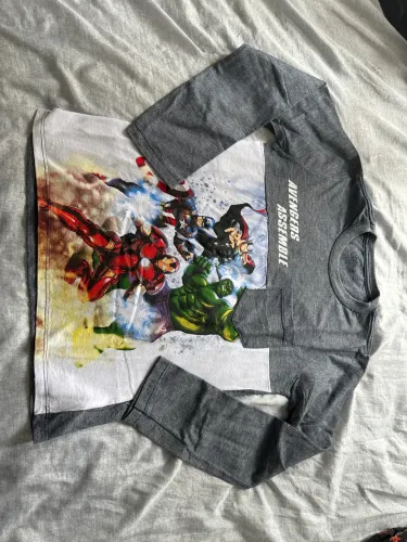 Camiseta infantil Avangers Marvel TAM 12 