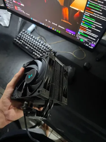 Air cooler deepcool Ak400 zero dark plus