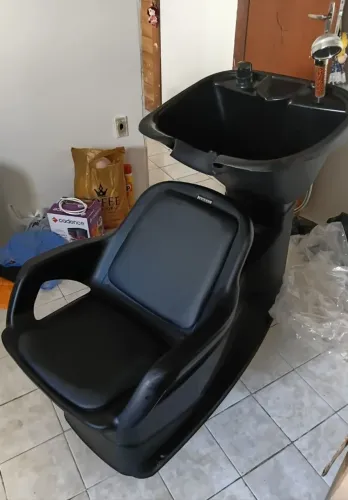 Lavatório da Dompel reclinavel + carrinho auxiliar