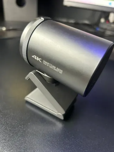 Webcam Emeet S600 4K - IA, Zoom 6x, Microfone Duplo