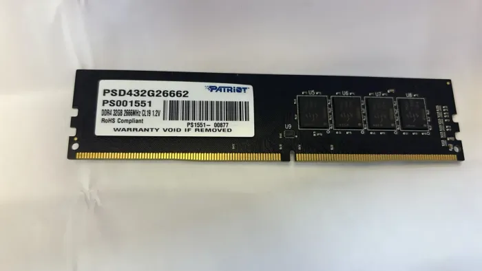 Memória 32gb ddr4 PATRIOT